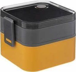 5five Lunch box śniadaniówka 5five simply 1,5l żółty/czarny