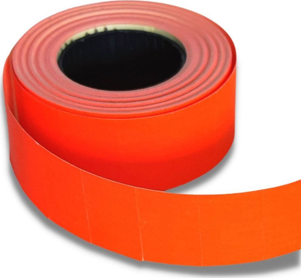 StudioCen Taśma do metkownicy Irz. prosta-czerwona 5szt.