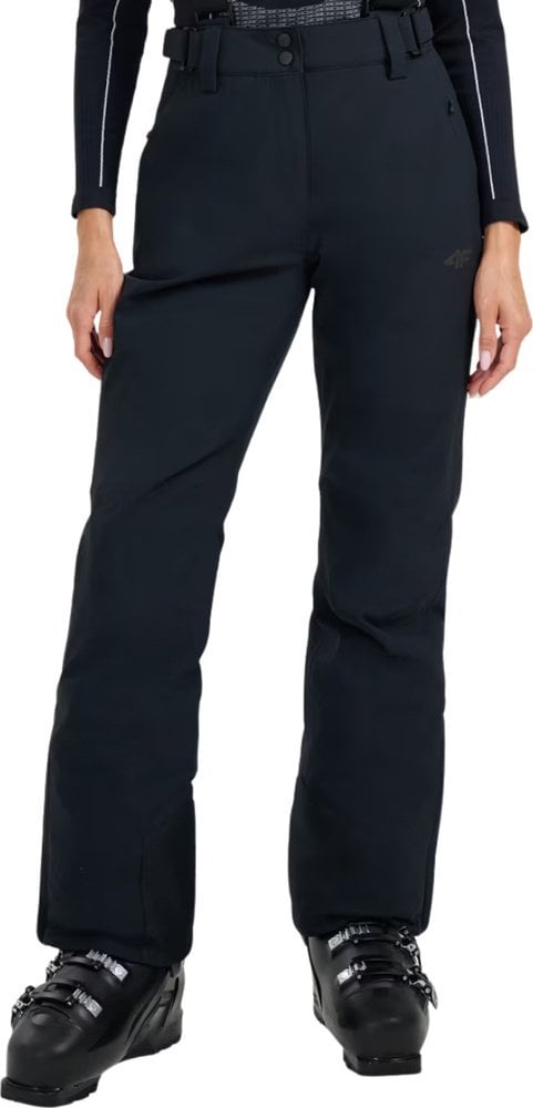 Spodnie narciarskie damskie 4F FNK F0944 czarne 4FWAW25TFTRF0944 20S 2XL