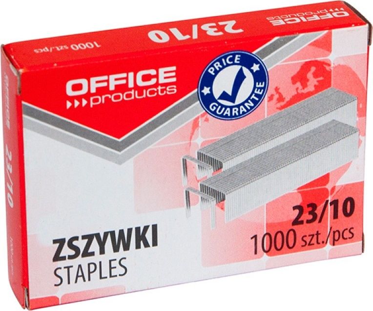 Office Products Zszywki OFFICE PRODUCTS, 23/10, 1000szt.