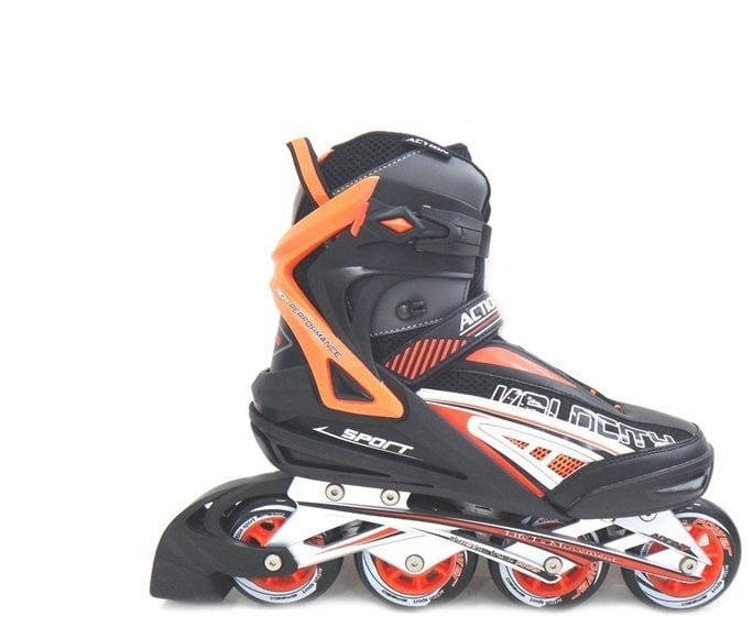 INLINE SKATES ORANGE PW-149AF (37)
