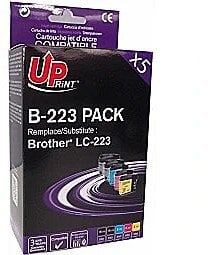 Tintes kārtridžs UPrint Brother LC223 Multipaka B-223-PACK-UP