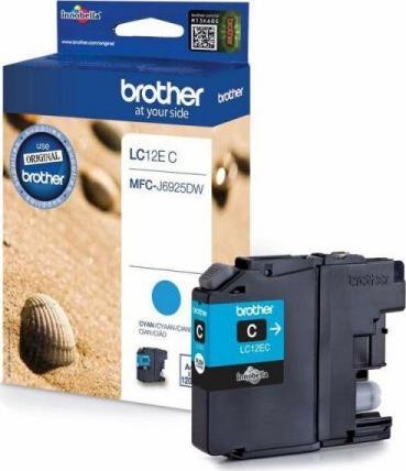 Tusz Brother tusz oryginalny Ink LC-12EC Cyan - LC12EC
