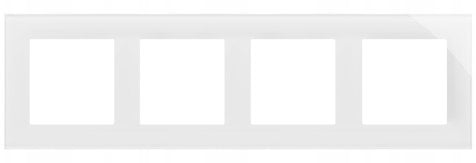 Kontakt-Simon Simon czterokrotna Nature Szkło klasyczny białe TRN4/181