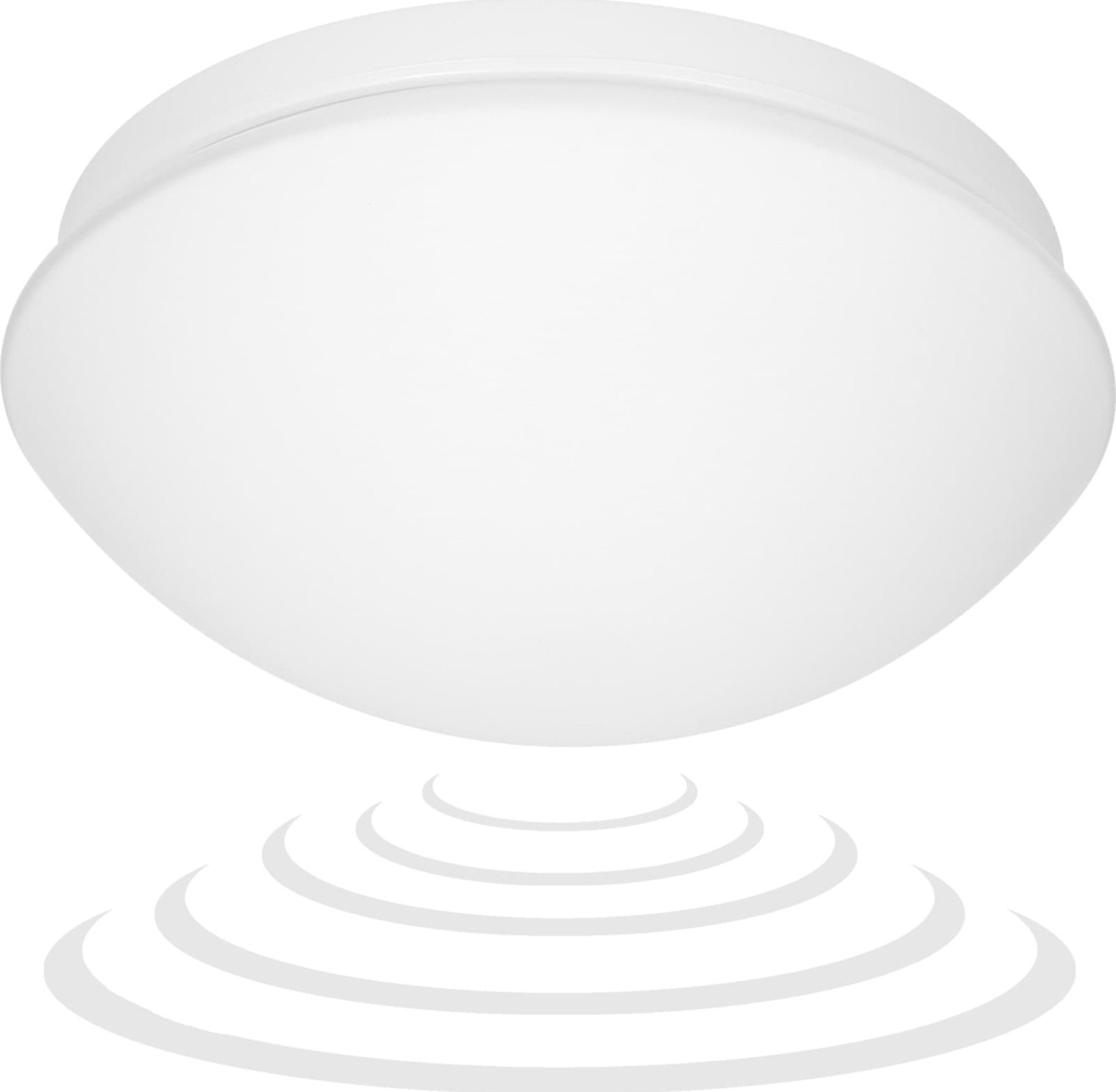 Lampa sufitowa Orno Plafoniera MARIN z czujnikiem mikrofalowym 60W E27 IP44 AD-PL-303WE27SMM