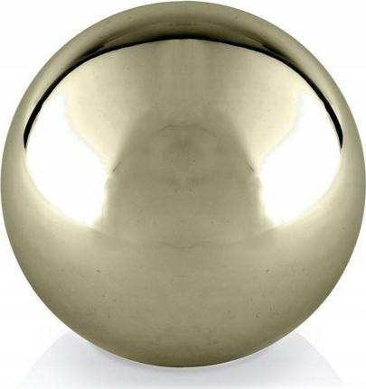 Polnix Kula ceramiczna dekoracyjna 11 cm złota