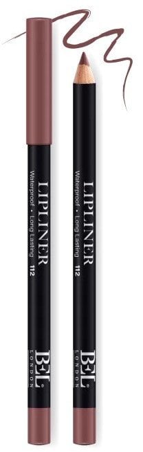 Bel London Bel London, BEL London, Hydrogenated Vegetable Oil, Waterproof, Contour, Lip Liner, 112, Brown, 0.78 g For Women