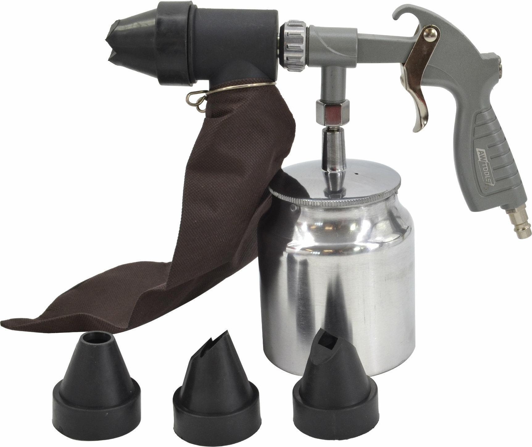 AWTools AWTOOLS PISTOLET DO PIASKOWANIA ZE ZBIORNIKIEM Z ODZYSKIEM