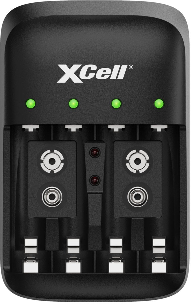 XCell Ladegerät BC-X500 unbest. 1-4x AAA, AA, 1-2x 9V Block