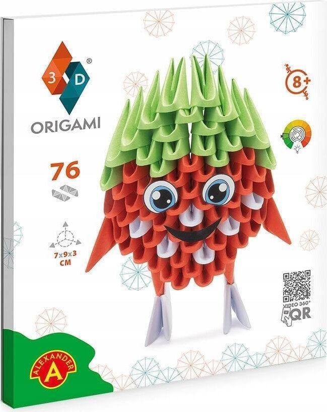 Alexander Origami 3D Truskawka / Strawberry 28270