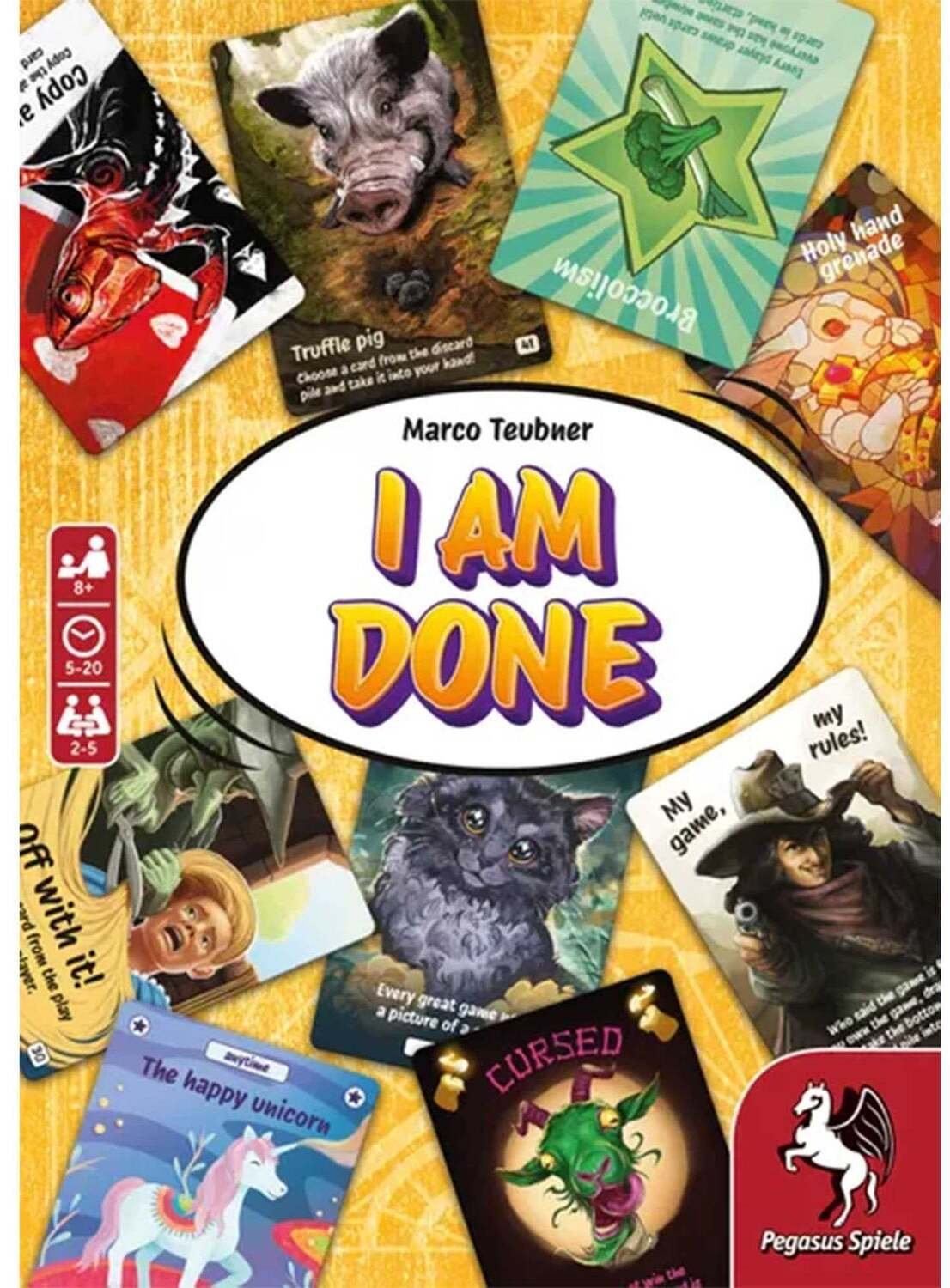 Asmodee I am done Gra karciana