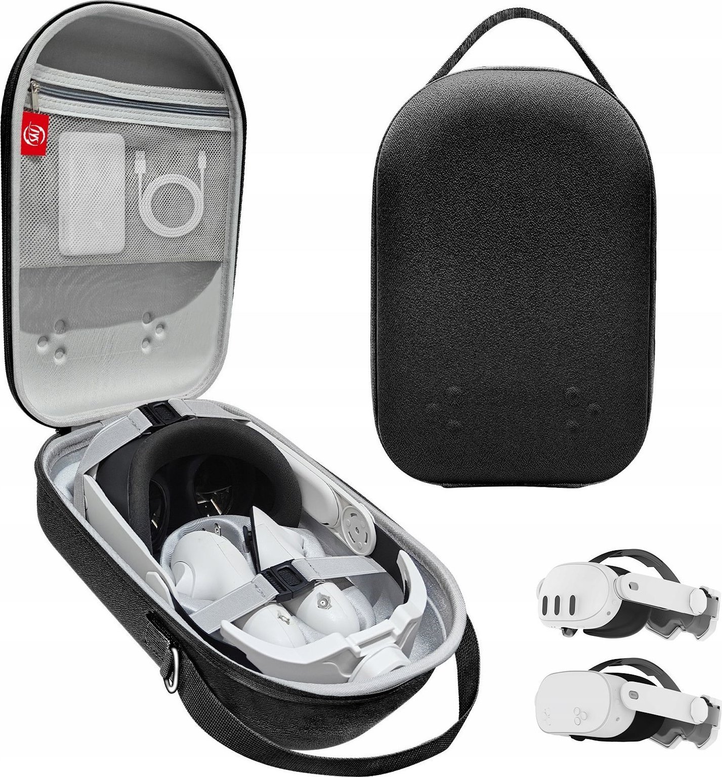 Futerał Etui Walizka na Gogle Okulary VR Oculus Meta Quest 3 3S Pasek Elite / JYS-MQ020