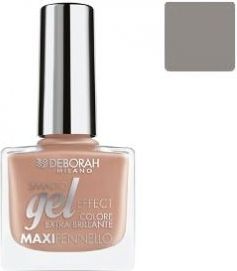 Deborah Milano Gel Effect Nail Polish lakier do paznokci 44 Castle Gray 8.5ml