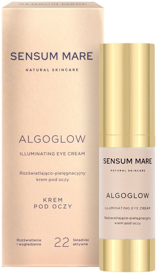 Sensum Mare Algoglow rozświetlająco-pielęgnacyjny krem pod oczy 15ml