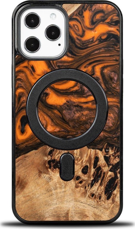 BeWood Etui Bewood Unique na iPhone 12 Pro Max - Orange z MagSafe