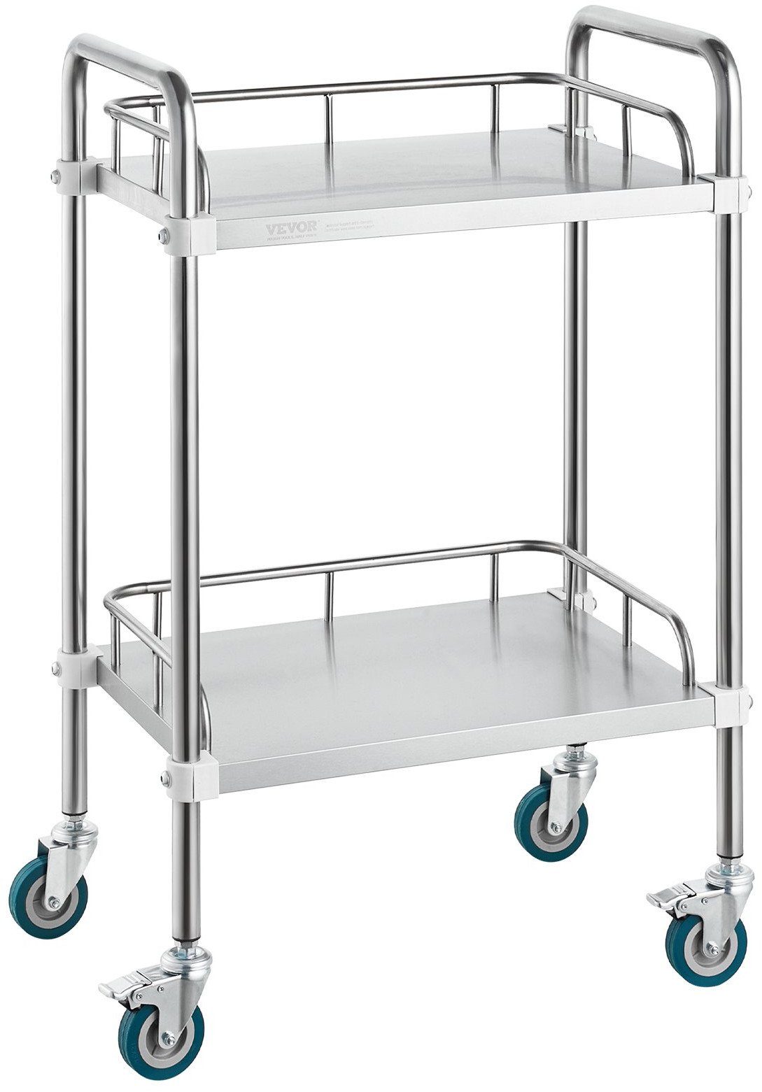 Wózek Laboratoryjny 2-Poziomowy