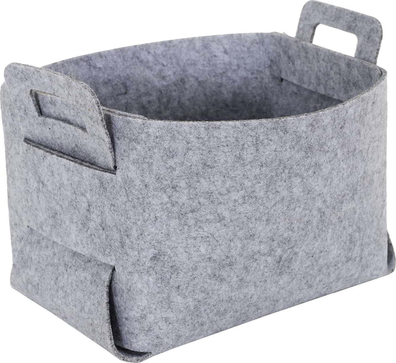 Intesi INTESI KOSZ/ PUDEŁKO Z FILCU M SZARE SKŁADANE