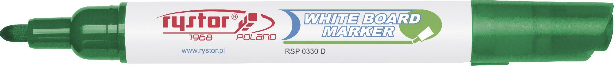 Rystor Marker suchościeralny RSP 030 zielony (RX5321)
