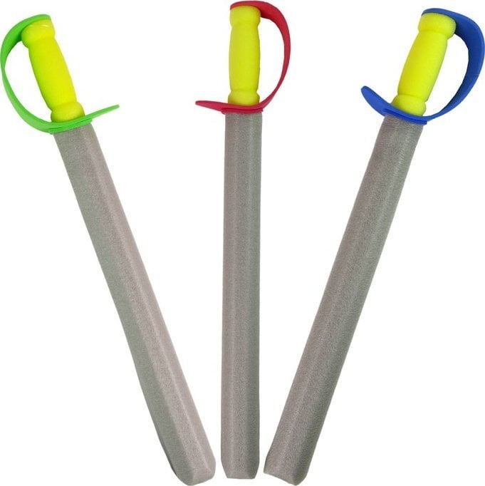 Miecz Rycerza z Pianki EVA Rekwizyt 3 Kolory LEAN TOYS
