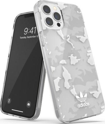 Adidas Adidas OR SnapCase Camo iPhone 12 Pro Ma x przezroczysty/biały 43706