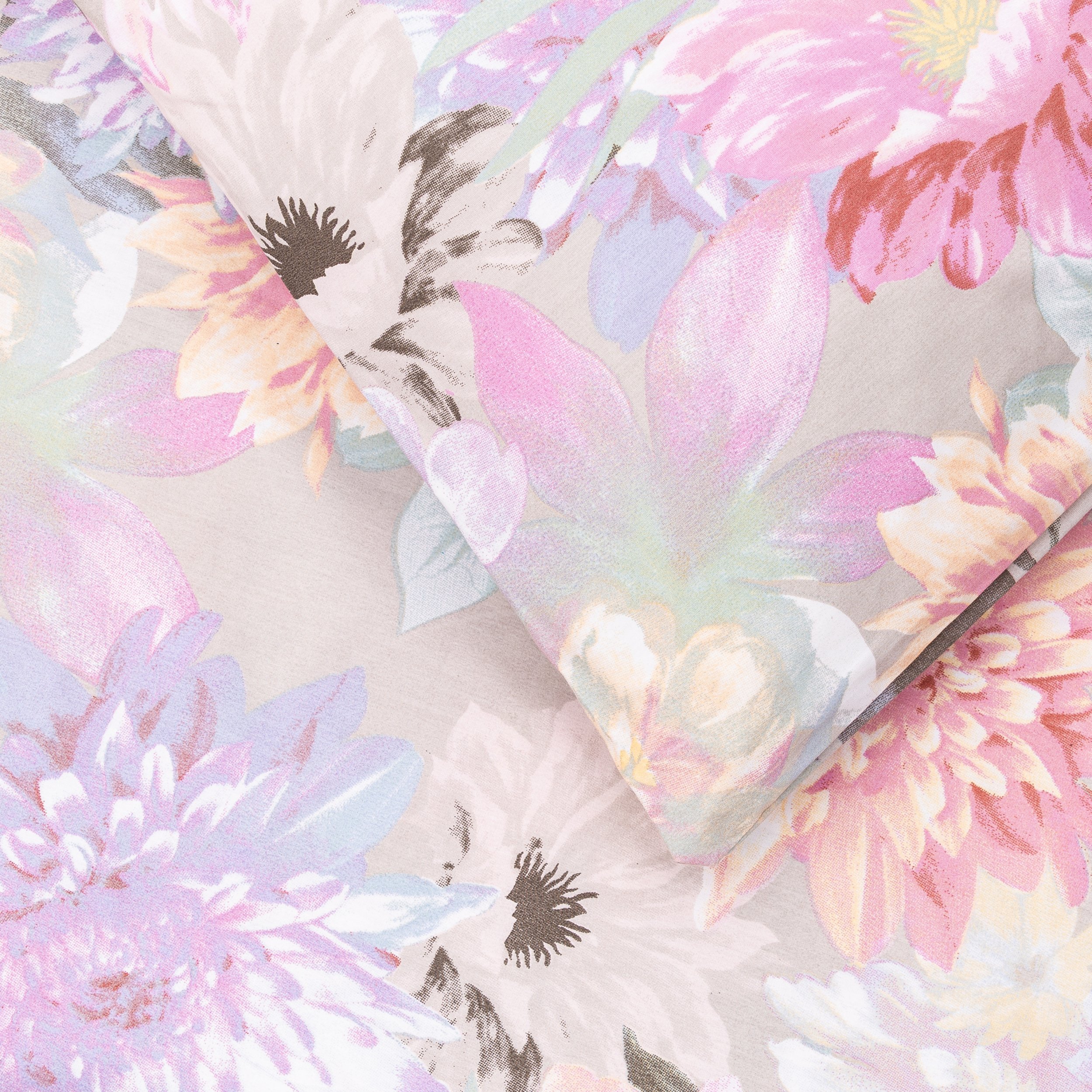 BED COV SET POLIERE PERCALE 200x220CM