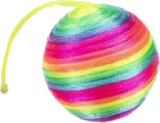 Trixie Trixie Piłka Dla Kota Tęczowa Grzechotka Kocimiętka 4cm
