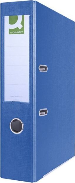 Segregator Q-Connect Hero 2-ringowy A4 75mm niebieski (KF15991)