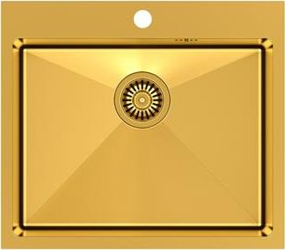 Zlewozmywak Quadron RUSSEL 110 SteelQ PVD złoty