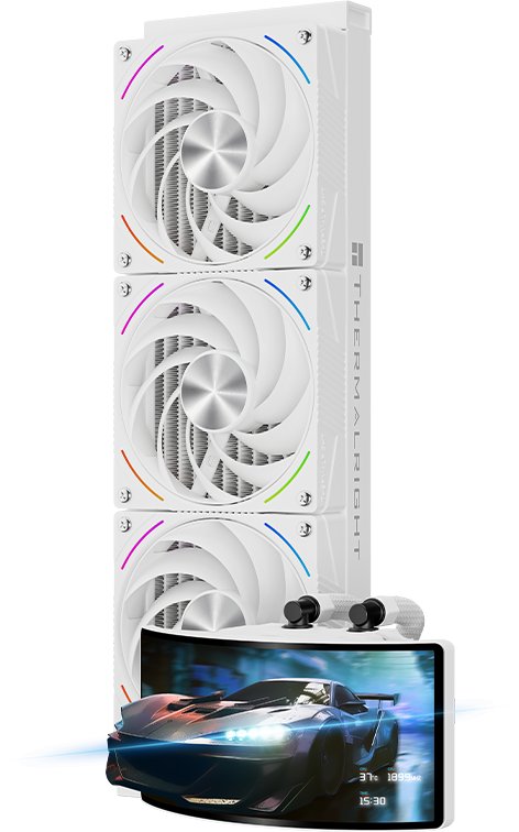 Chłodzenie wodne Thermalright Rainbow Vision 360 Turbo ARGB White