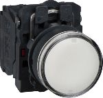 Schneider Electric Przycisk sterowniczy 22mm biały z samopowrotem z podświetleniem 1Z 1R (XB5AW31B5)