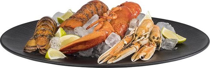 APS Talerz płytki z melaminy 42 cm Nero