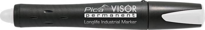 PICA Marker permanentny VISOR przmyslowy, bialy Pica