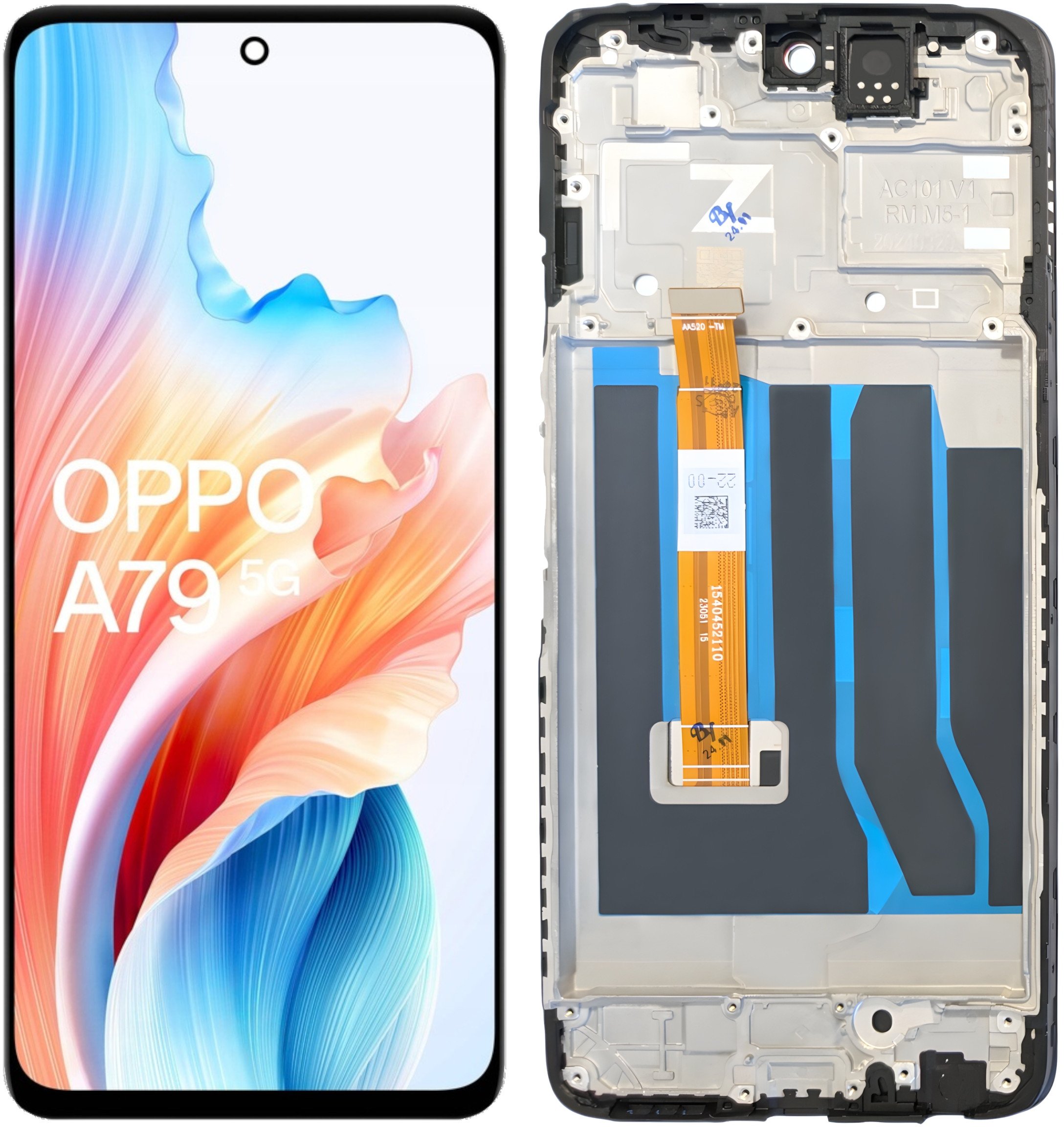 WYŚWIETLACZ EKRAN LCD DO OPPO A79 RAMKA CPH2553