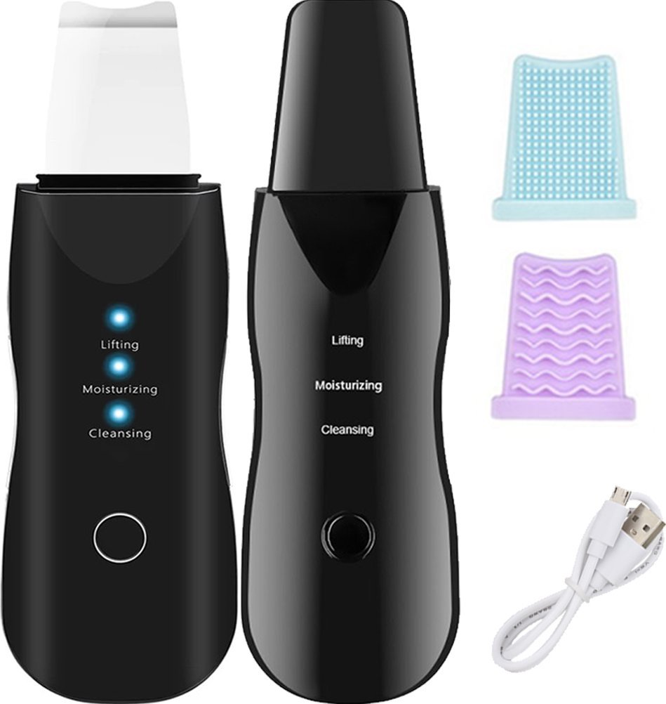 PEELING KAWITACYJNY Z NAKŁADKAMI CPJ-618 CZARNY