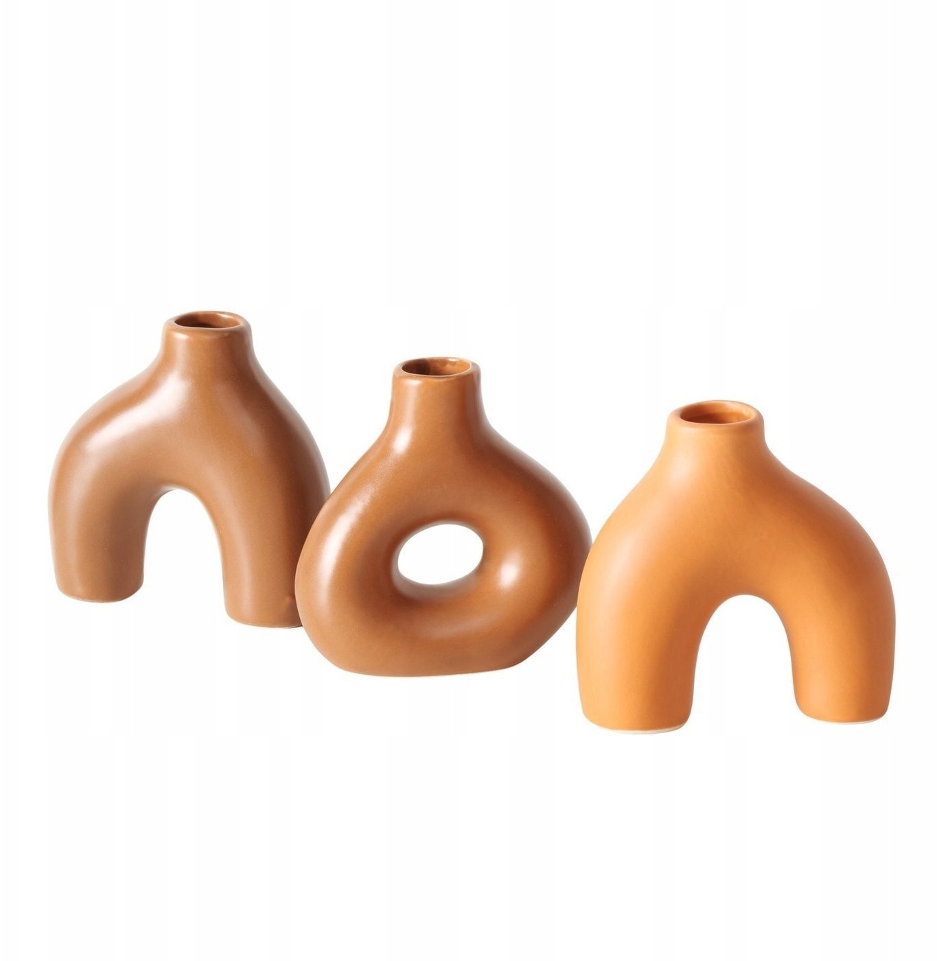 Zastaw wazonów METTY, 10 cm, ręcznie wykonane, 3 szt.