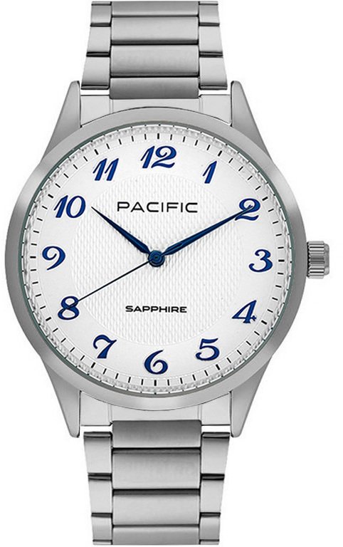 Zegarek męski PACIFIC-stalowy-szkło SZAFIR- BMB-1102-02
