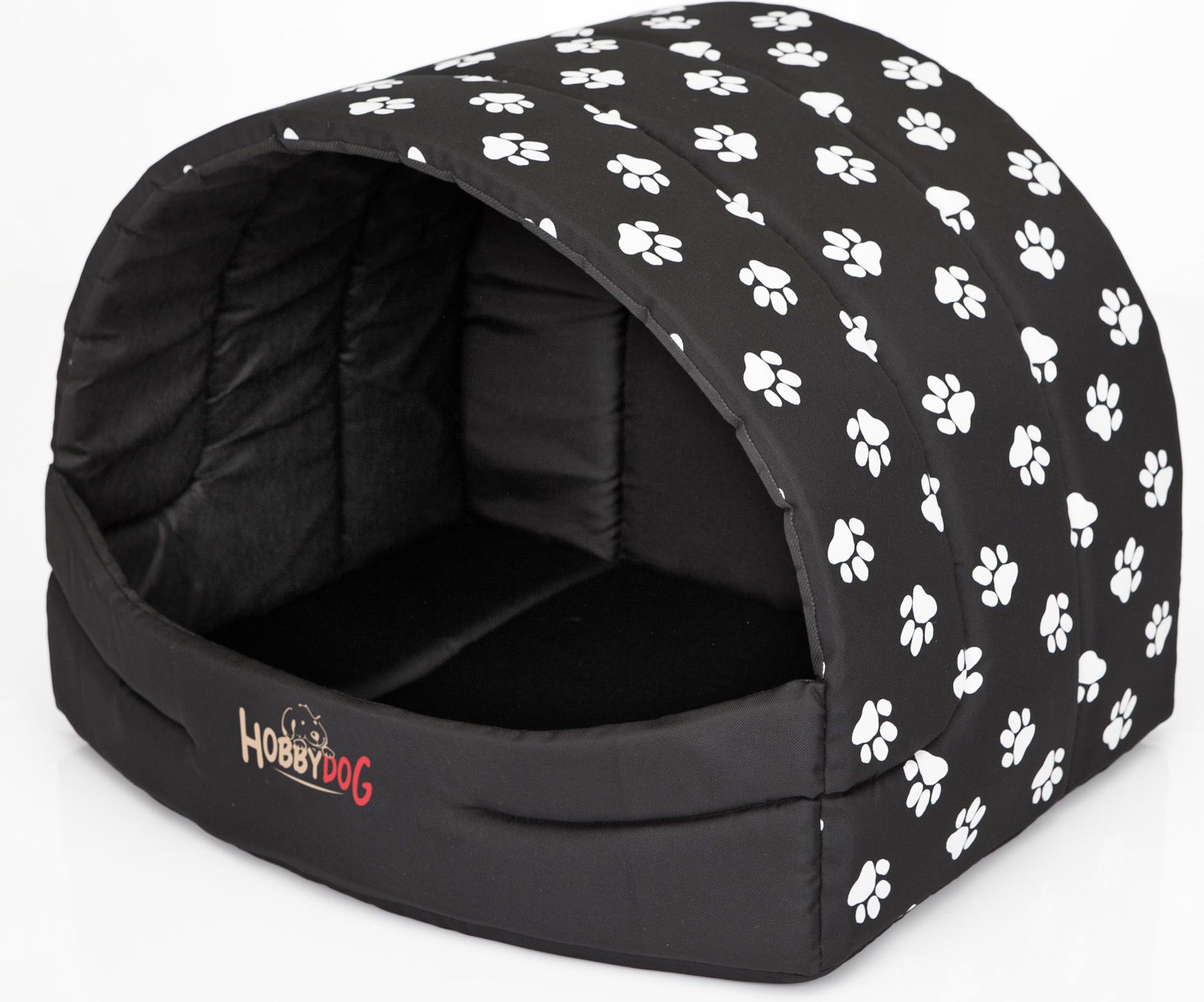 Hobbydog Budka Suflera - Czarna w łapki R3