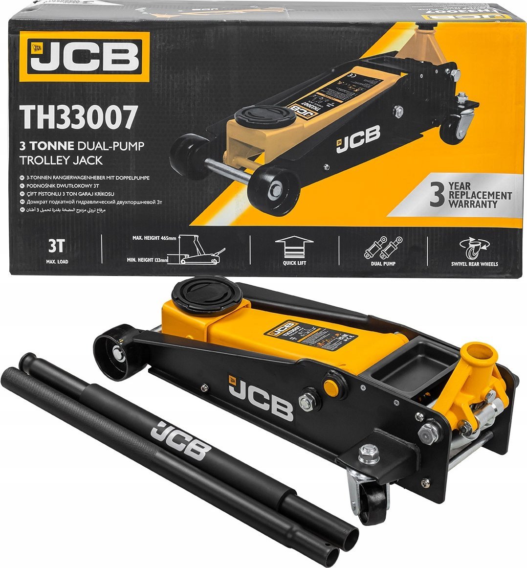 JCB JCB DŹWIGNIK "ŻABA" 3T 133-465mm