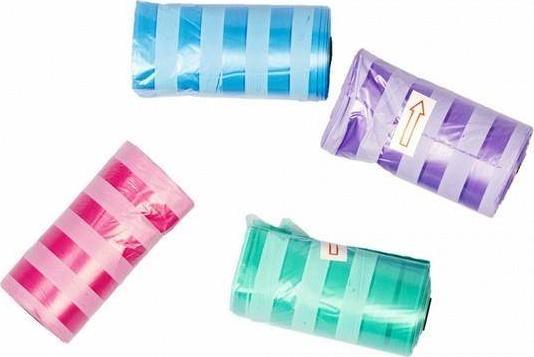 Duvo+ Worki na odchody W Paski 4x20 szt.