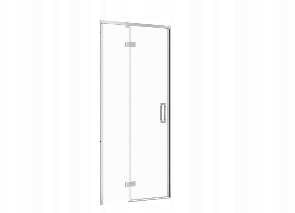 Cersanit S932-120 DRZWI NA ZAWIASACH KABINY PRYSZNICOWEJ LARGA CHROM 90X195 LEWE TRANS. // KNC.DRZ-LARGA-90X195-TR-L