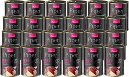 Mokra Karma dla psa Piper Animals z żołądkami wołowymi i burakiem zestaw 24 x 400 g