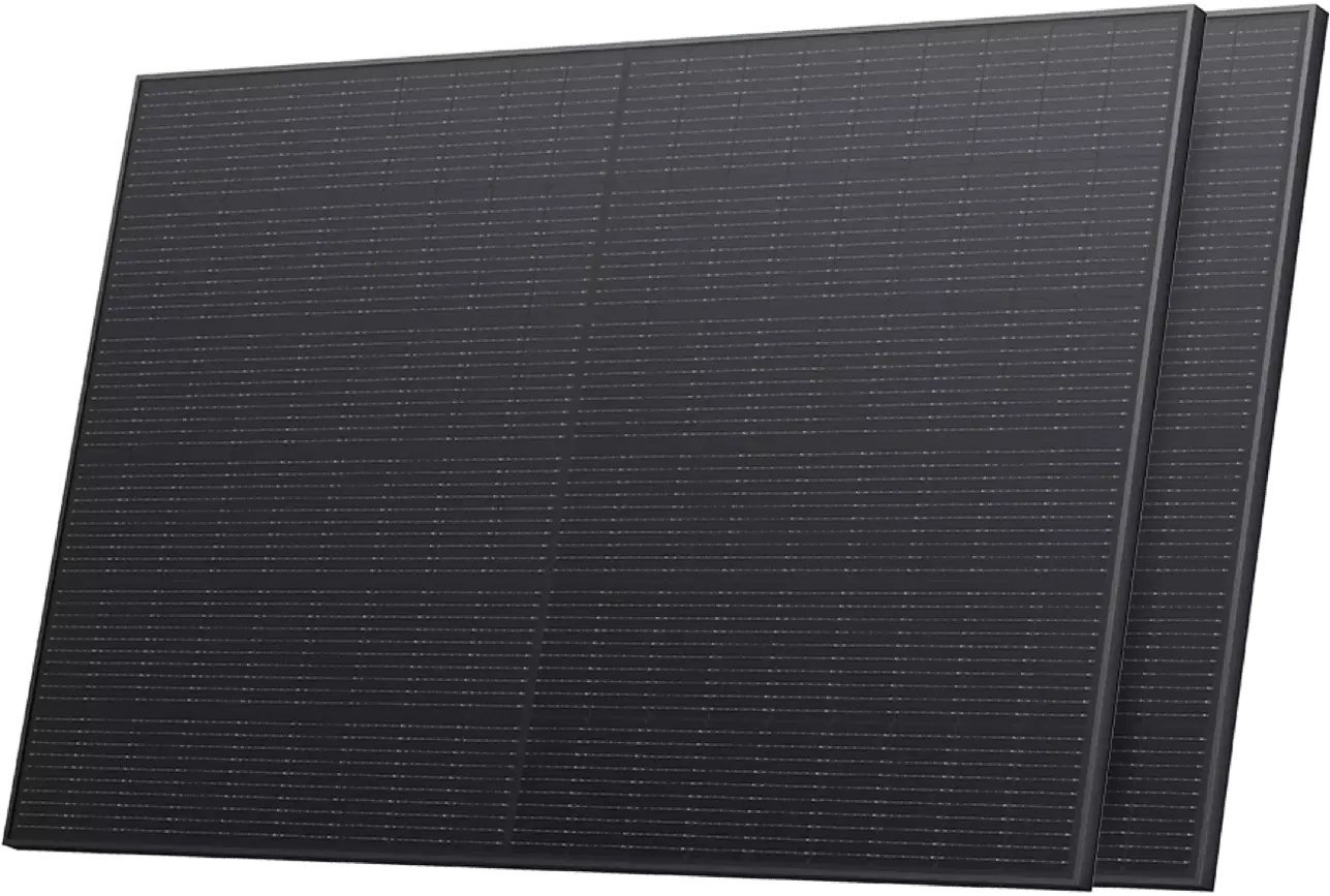 EcoFlow 2 x 400W Rigid Solar Panel Combo