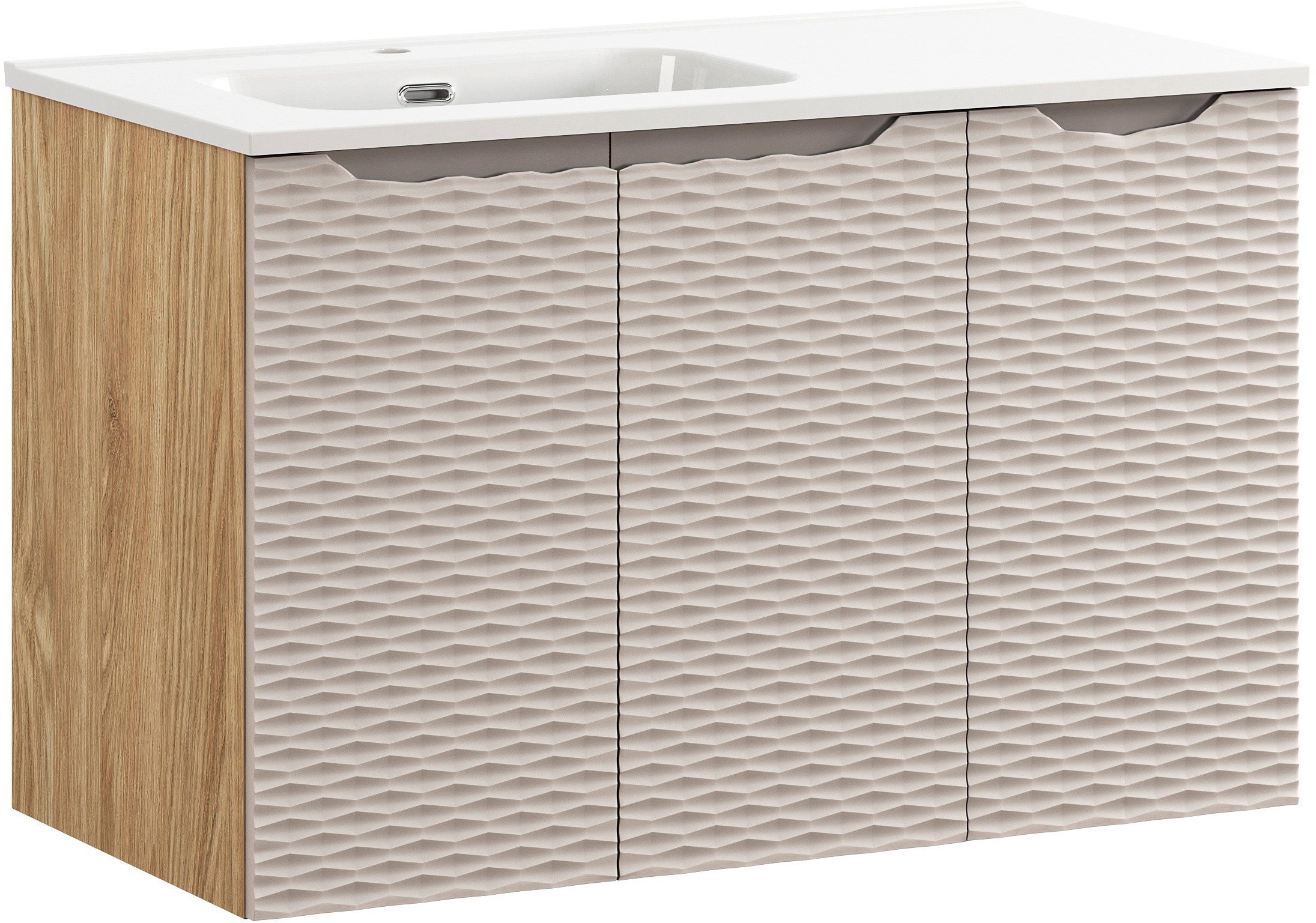 Zestaw meblowy 90cm z umywalką meblową GO 2