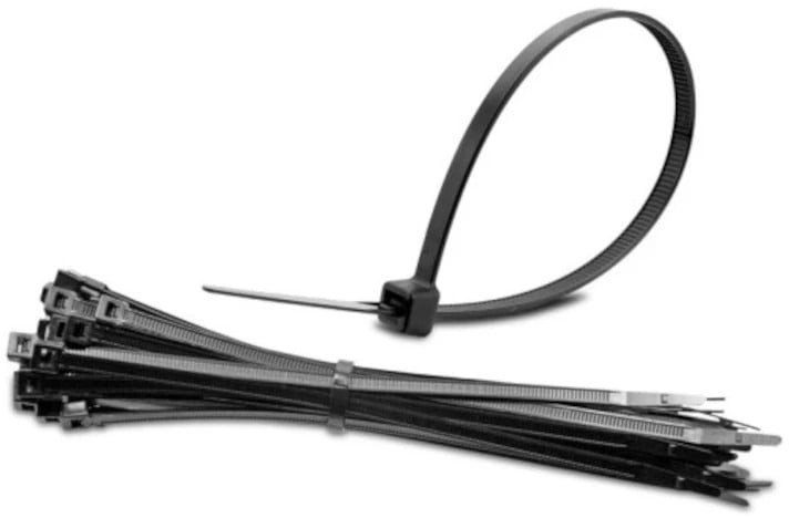 Opaska kablowa Conotech NS-163 7,6x300mm op.50 szt., czarna