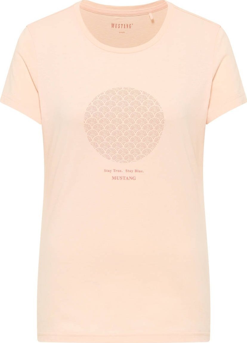 Mustang Mustang damska koszulka t-shirt Alexia C CHESTPRINT 1013383 7262 L