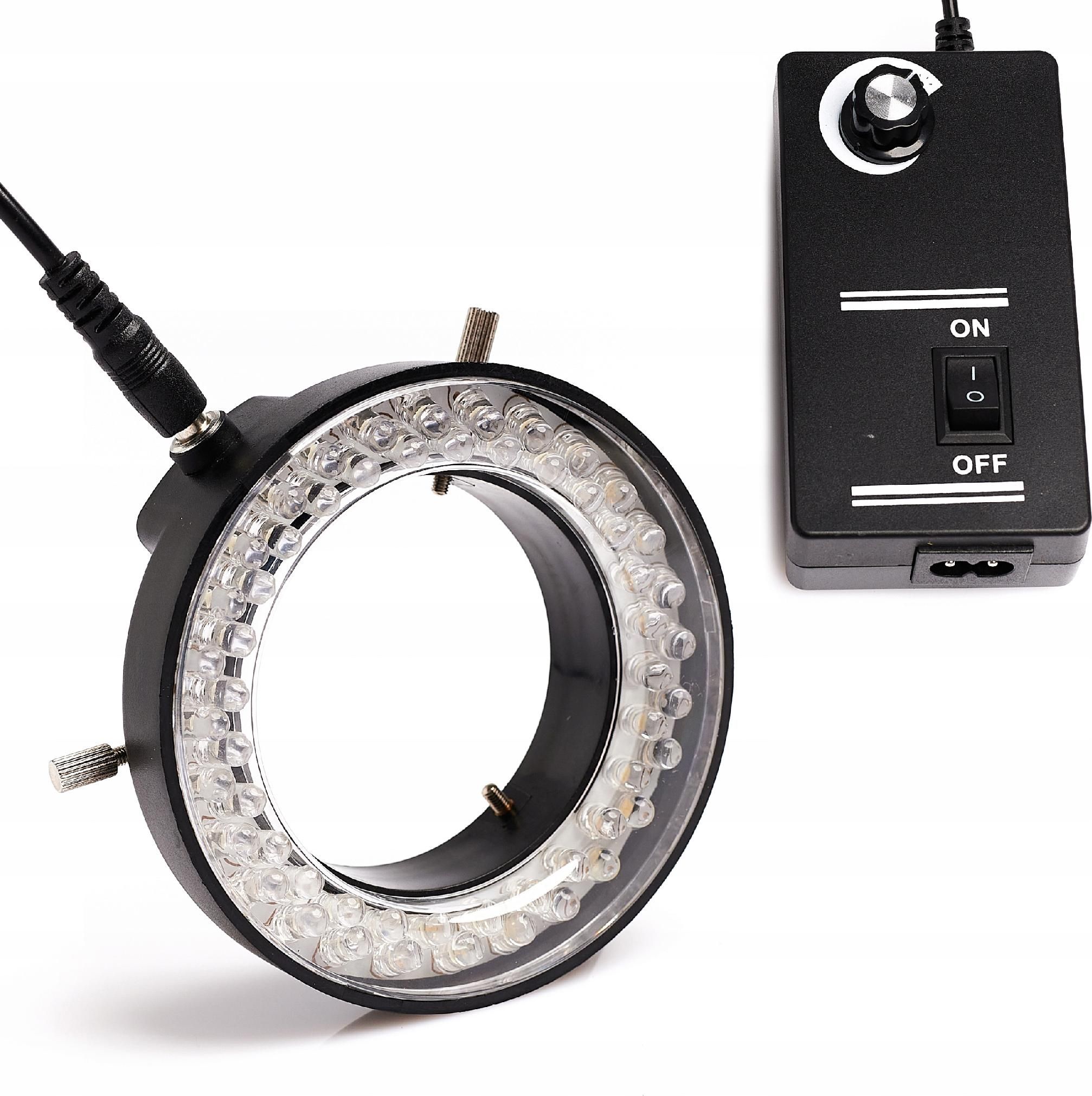 Mikroskop Techrebal Regulowane oświetlenie 60x LED KSL do mikroskopu