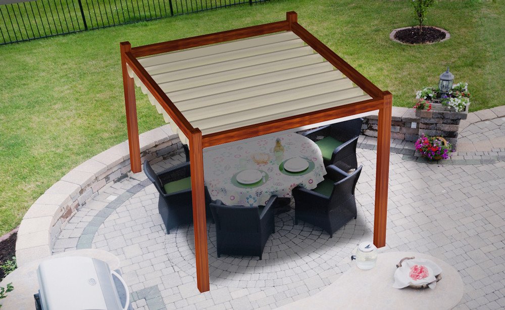 Roleta rzymska pozioma premium Decor 2,5x4 - Beżowy