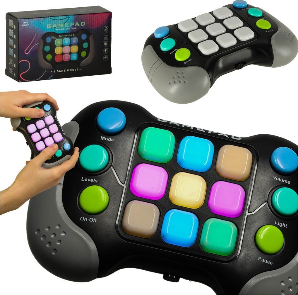 Gra Memory elektroniczna zręcznościowa konsola light Kik sp. z o.o. sp. k.