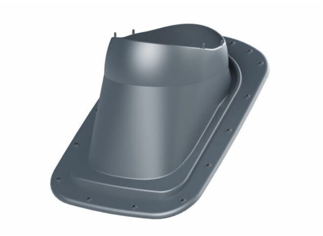 Poujoulat VILPE Przejście dachowe CLASSIC VINO szary jeden rozmiar