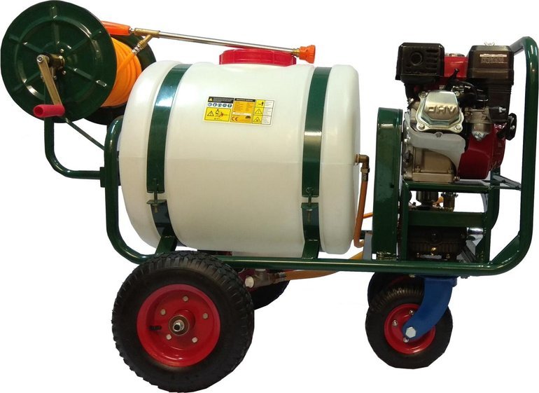 MasterCut MASTERCUT OS100T/40 OPRYSKIWACZ SPALINOWY JEZDNY TACZKOWY WÓZKOWY NA KOŁACH 100L
